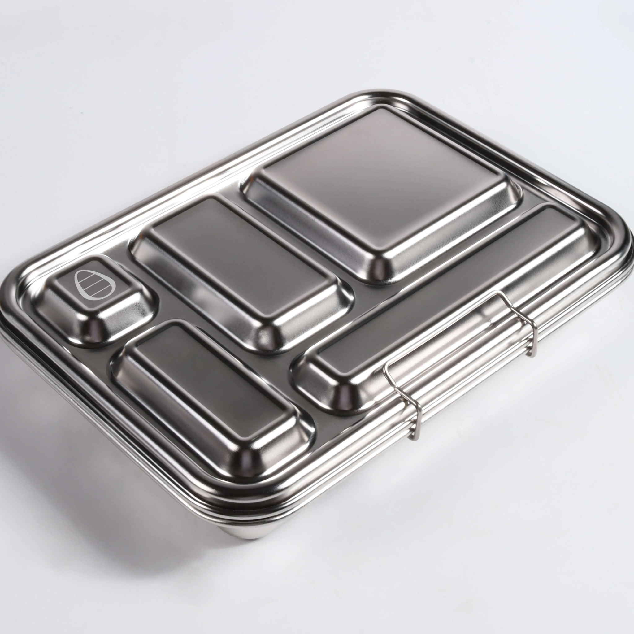 Bento 5 Lunch Box Stainless Steel - Blueberry