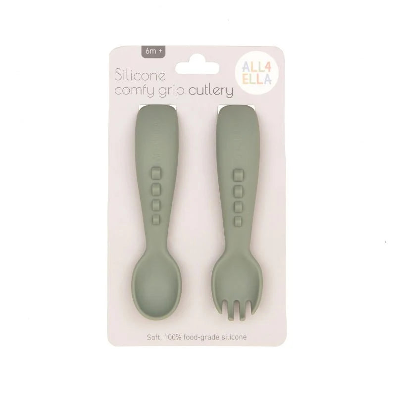 Comfy Grip Cutlery - Spoon & Fork Set