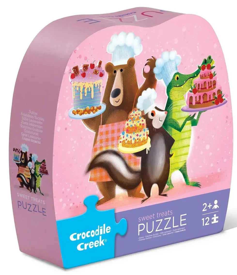 Mini Puzzle - 12pc - Sweet Treats