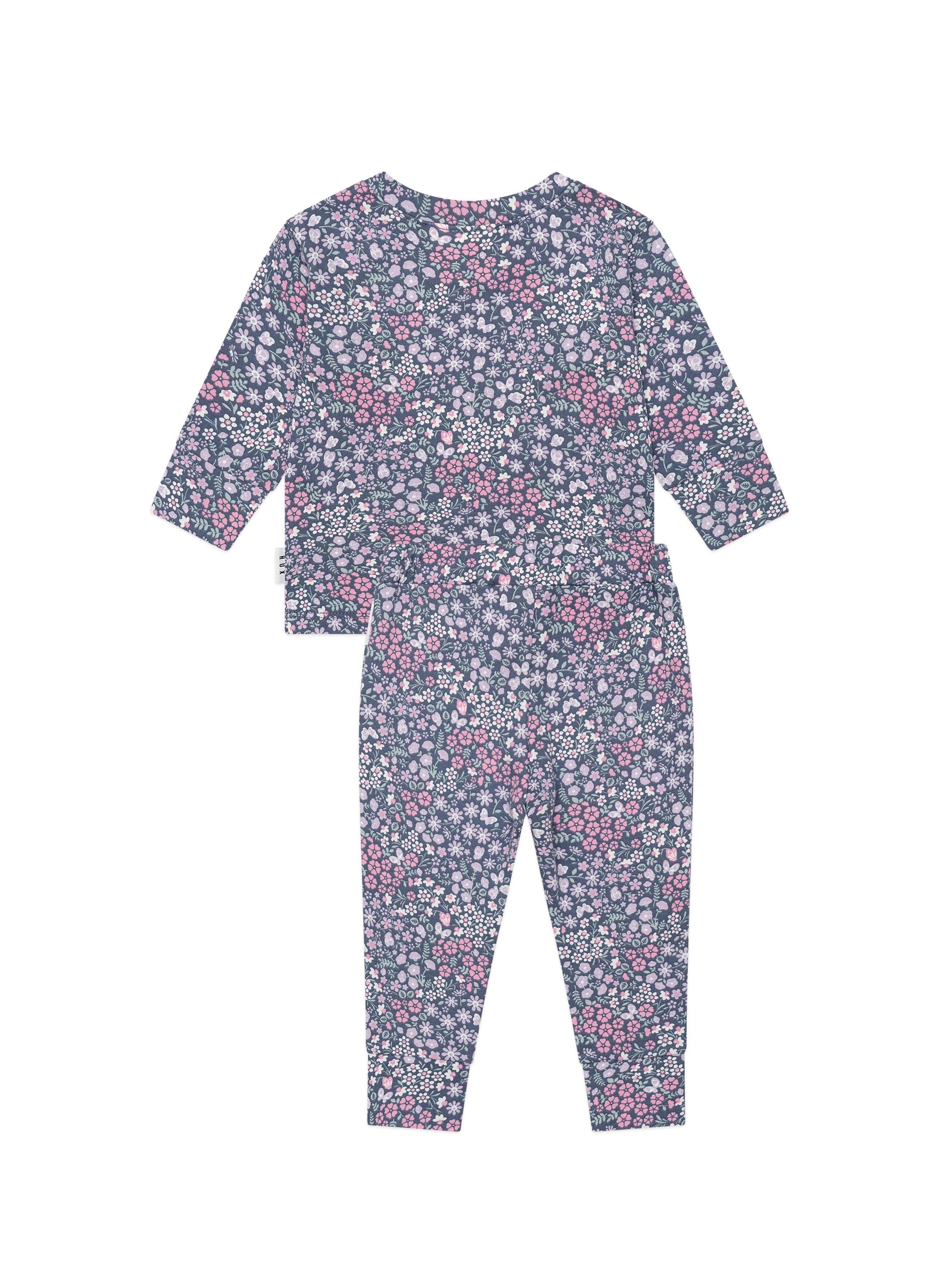 Midnight Flower Garden Sleep Set