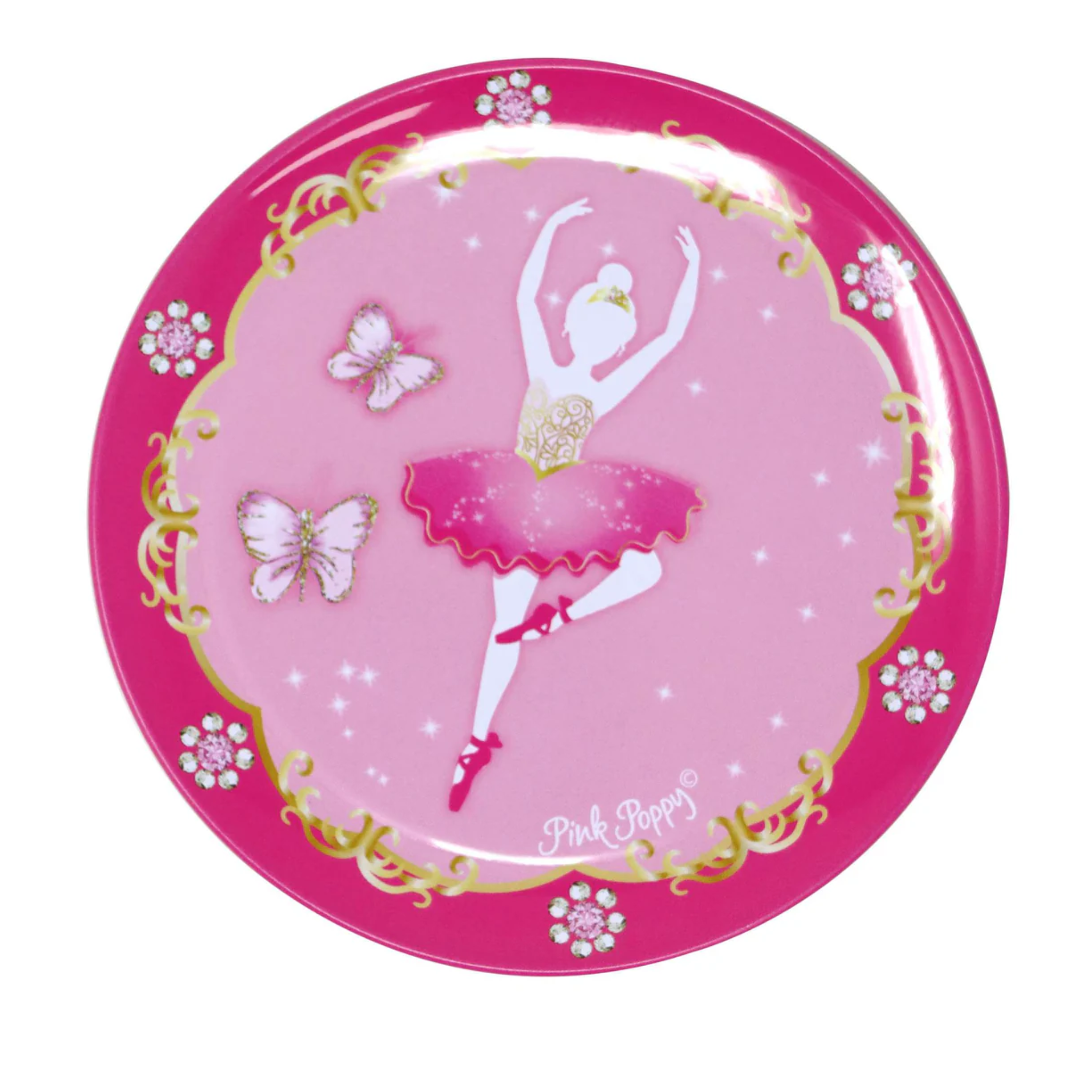 Butterfly Ballet Tin Tea Set