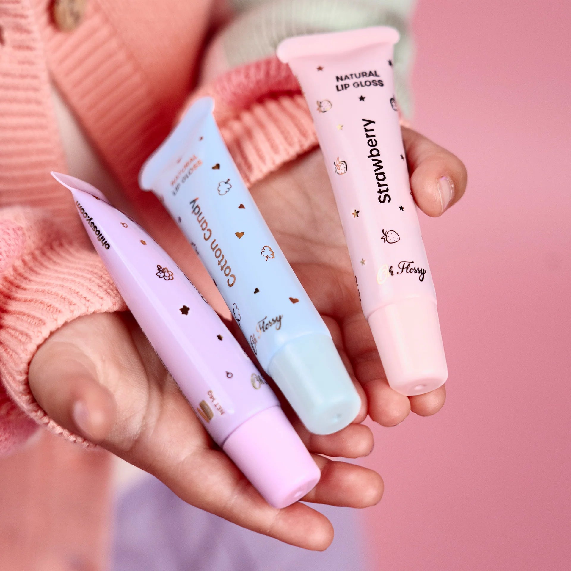 Natural Lip Gloss Set