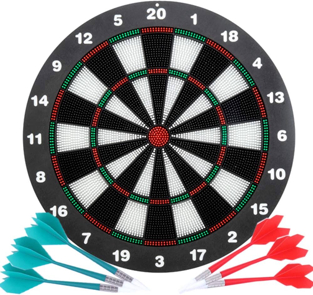 Dart Board Set - Soft Tip With 6 Darts