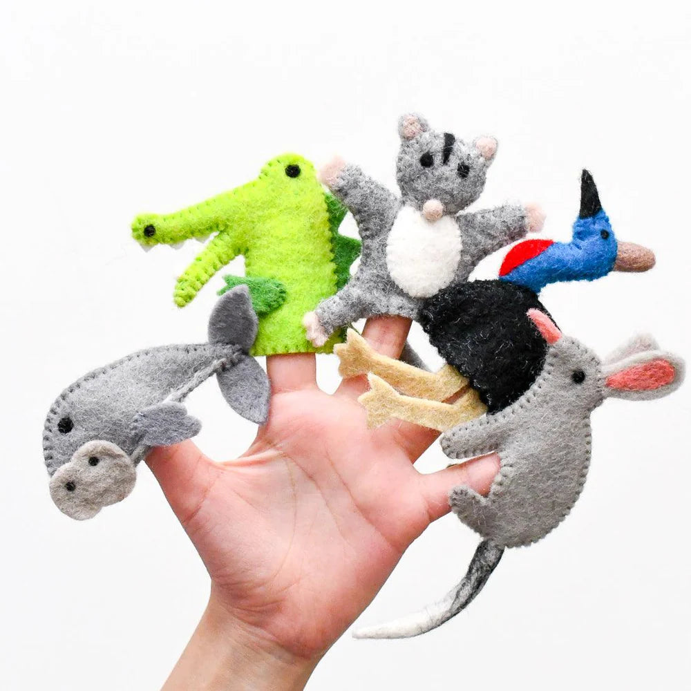 Australian Finger Puppet - Set C