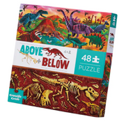 Above & Below Puzzle 48pc - Dino World