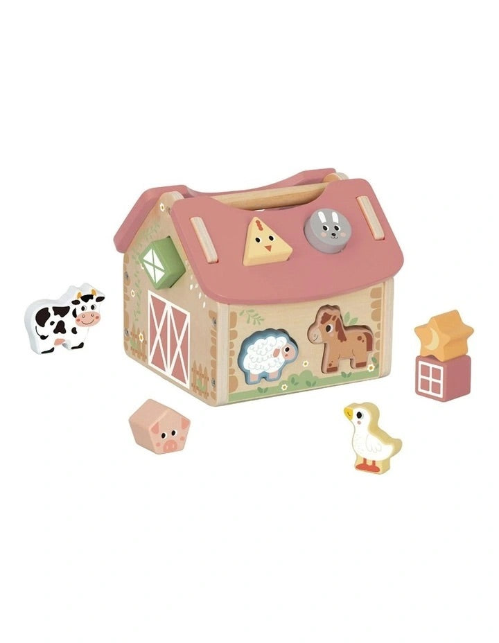 My Forest Friends Farmhouse Shape Sorter