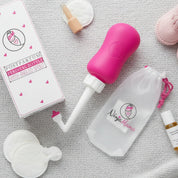 Postpartum Upside Down Peri Bottle (360ml) – Angled Perineal Care Bottle
