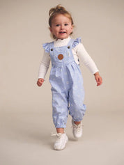 Ditsy Floral Frill Overall