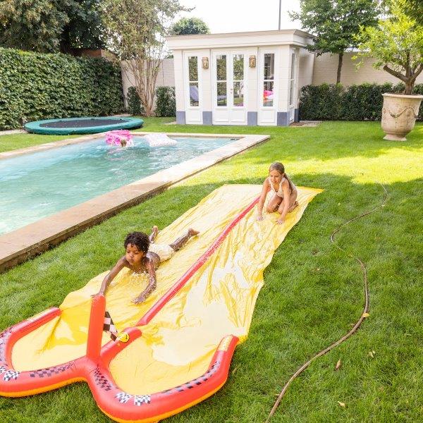 Double Waterslide Racing Sprinkler