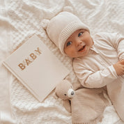 Mini baby book