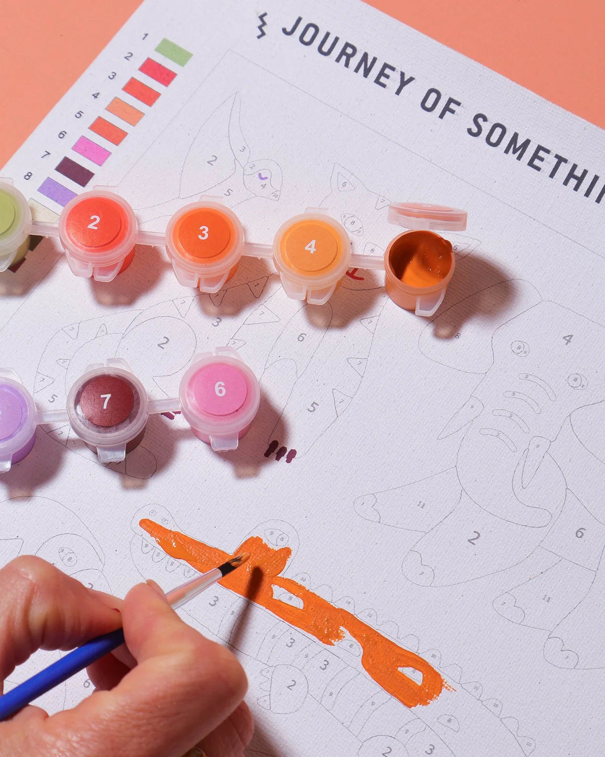 Little Safari- Paint by Numbers