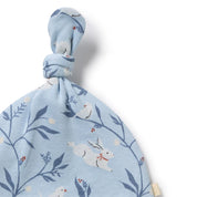 Bunny Whistle Organic Knot Hat