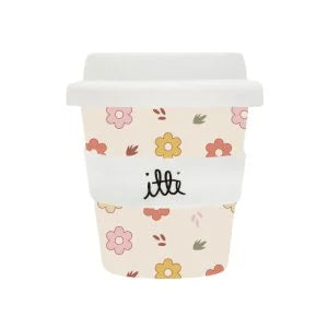 Flower Power Baby Cino Cup + 2 Straws