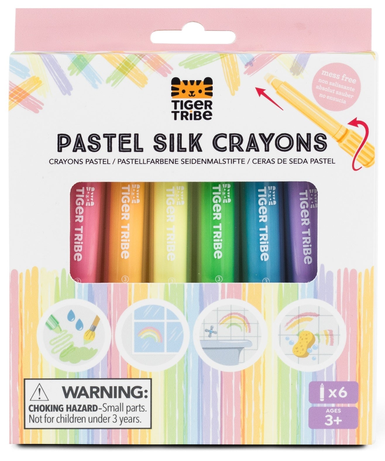 Pastel Silk Crayons