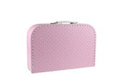 Pink Tin Tea Set in Suitcase - 15pc