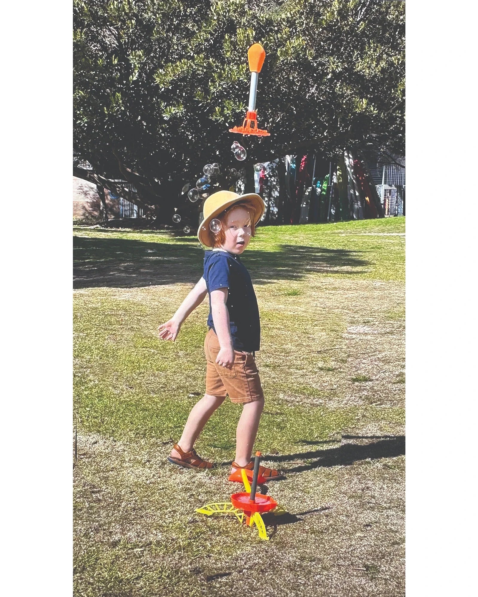 Bubble Stomp Rocket
