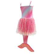 Mermazing Mermaid Dress With Tail Size 3-4