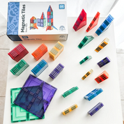 Magnetic Tiles - 64 piece set - New Design