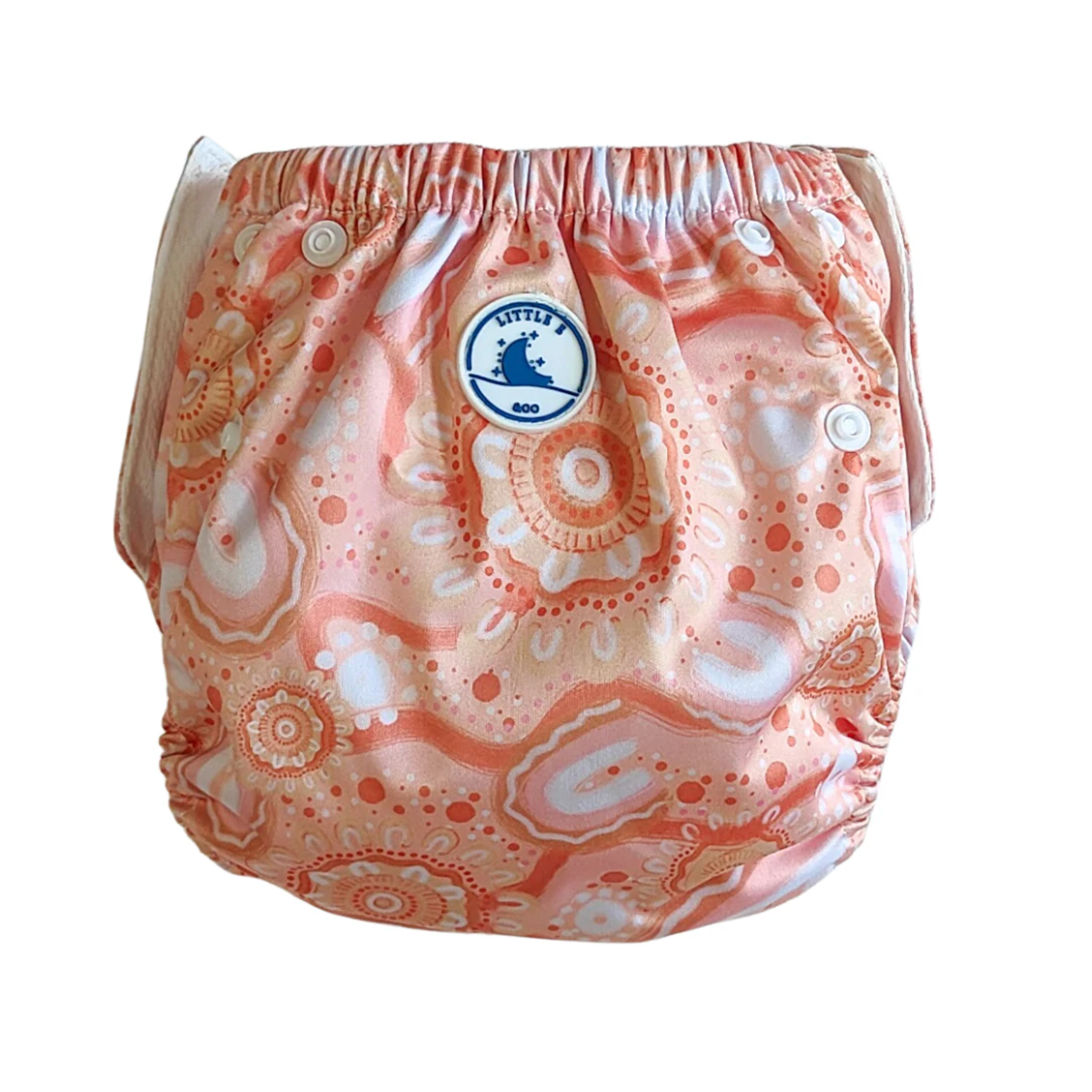 Reusable Swim Nappy - Community Connected to Land ( Pink)