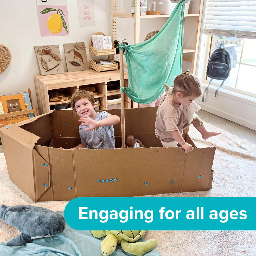Cardboard Construction Kit 1-2 Makers EXPLORE