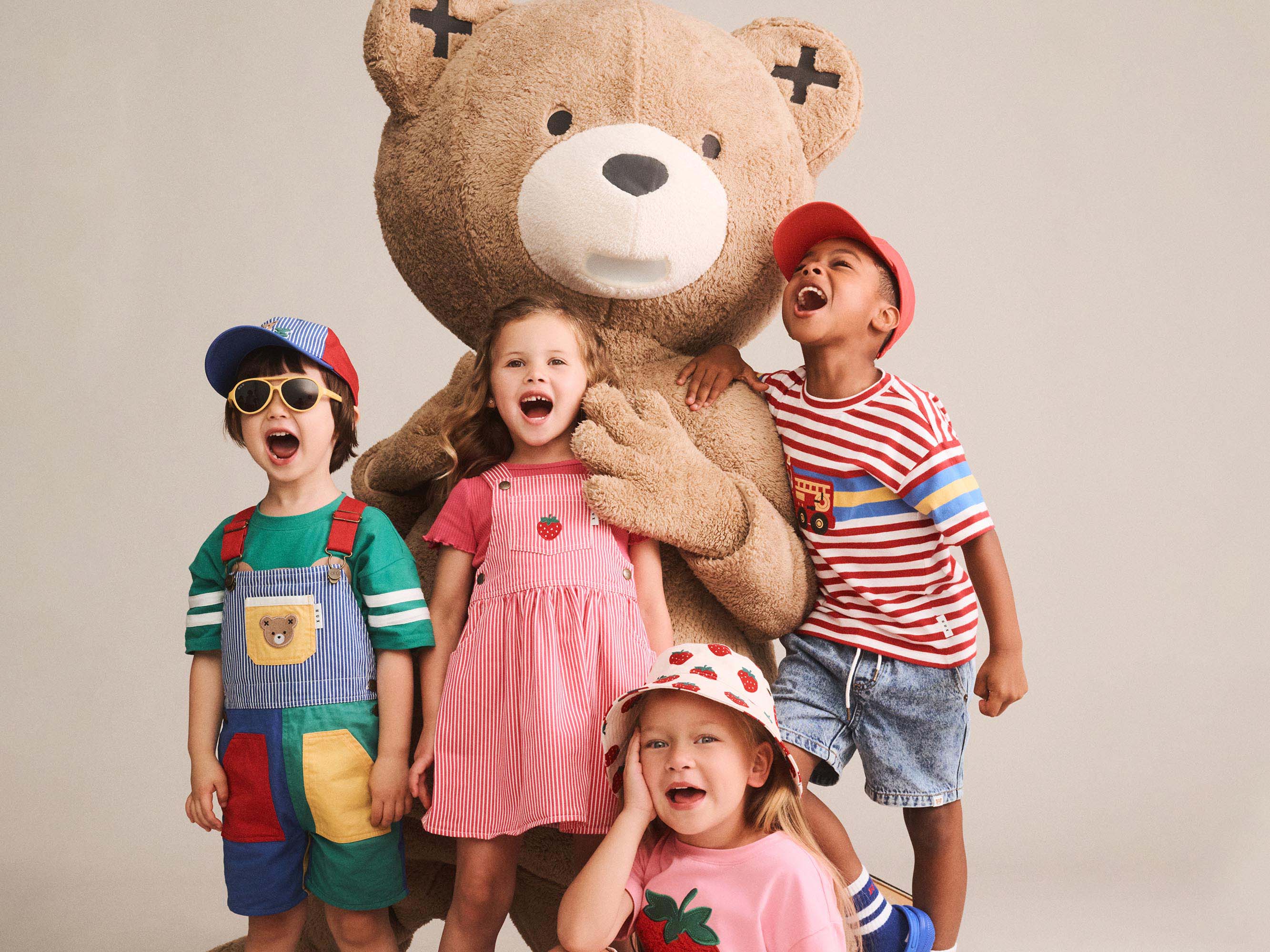 Colour Block Pocket Shortall