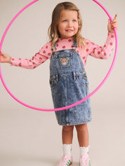 Dreamy Denim Skirt Pinafore