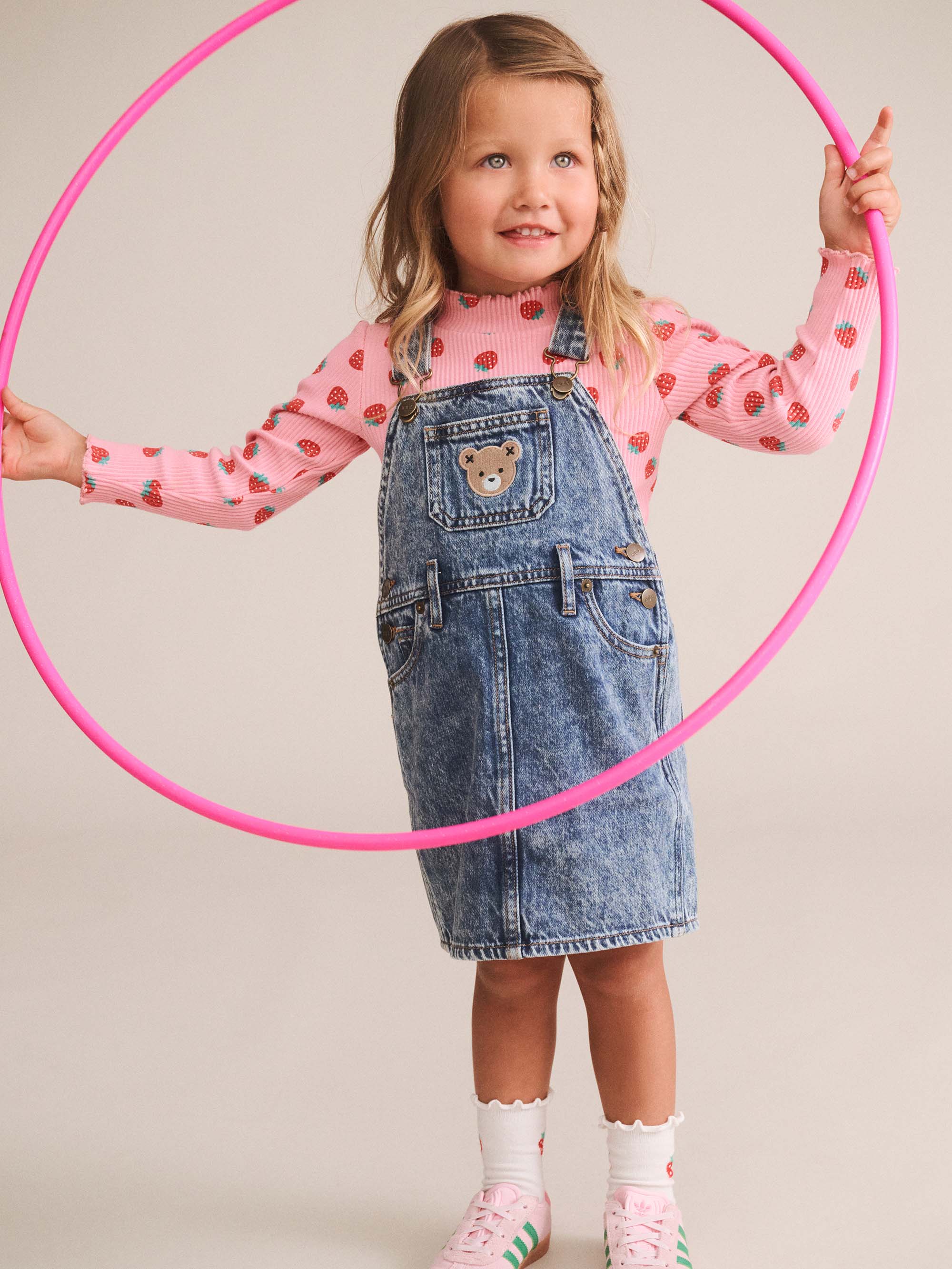 Dreamy Denim Skirt Pinafore