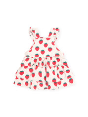 Strawberry Tiered Pinafore