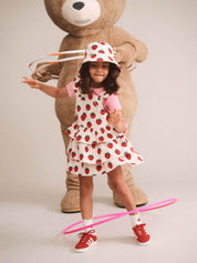 Strawberry Tiered Pinafore