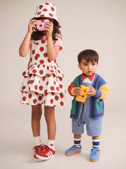Strawberry Tiered Pinafore