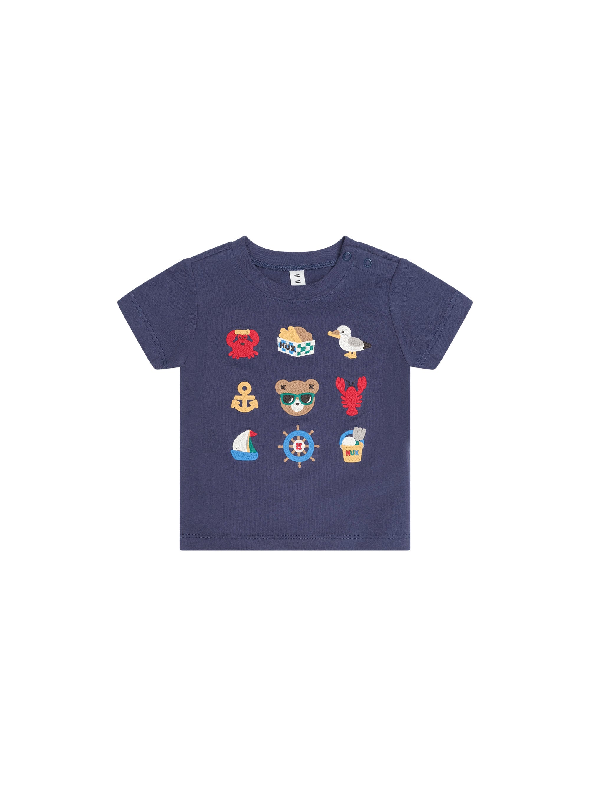 9 Nautical Emb Tee