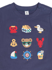 9 Nautical Emb Tee