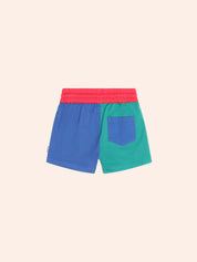 Colourblock Twill Short