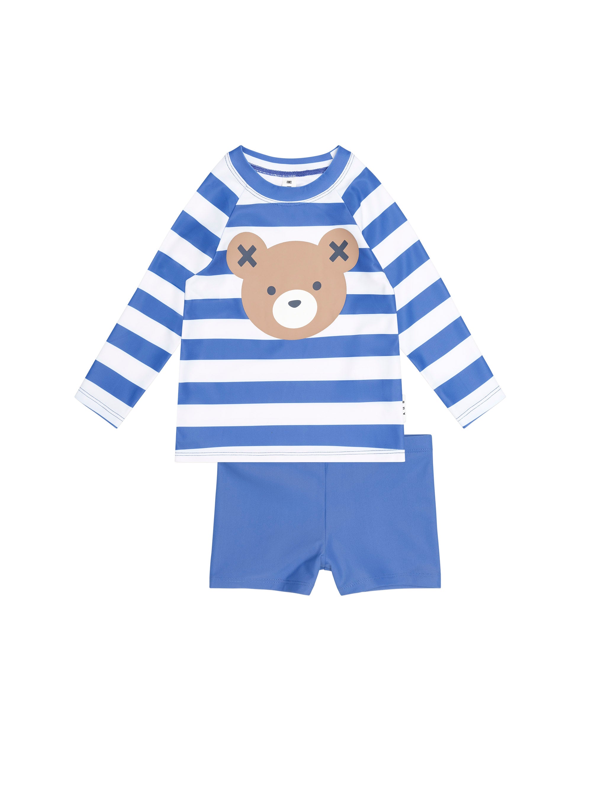 Stripe Huxbear 2pc Swim Set
