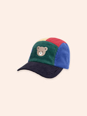 Colour Block Cord Panel Cap
