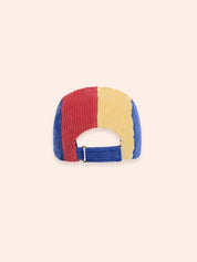Colour Block Cord Panel Cap