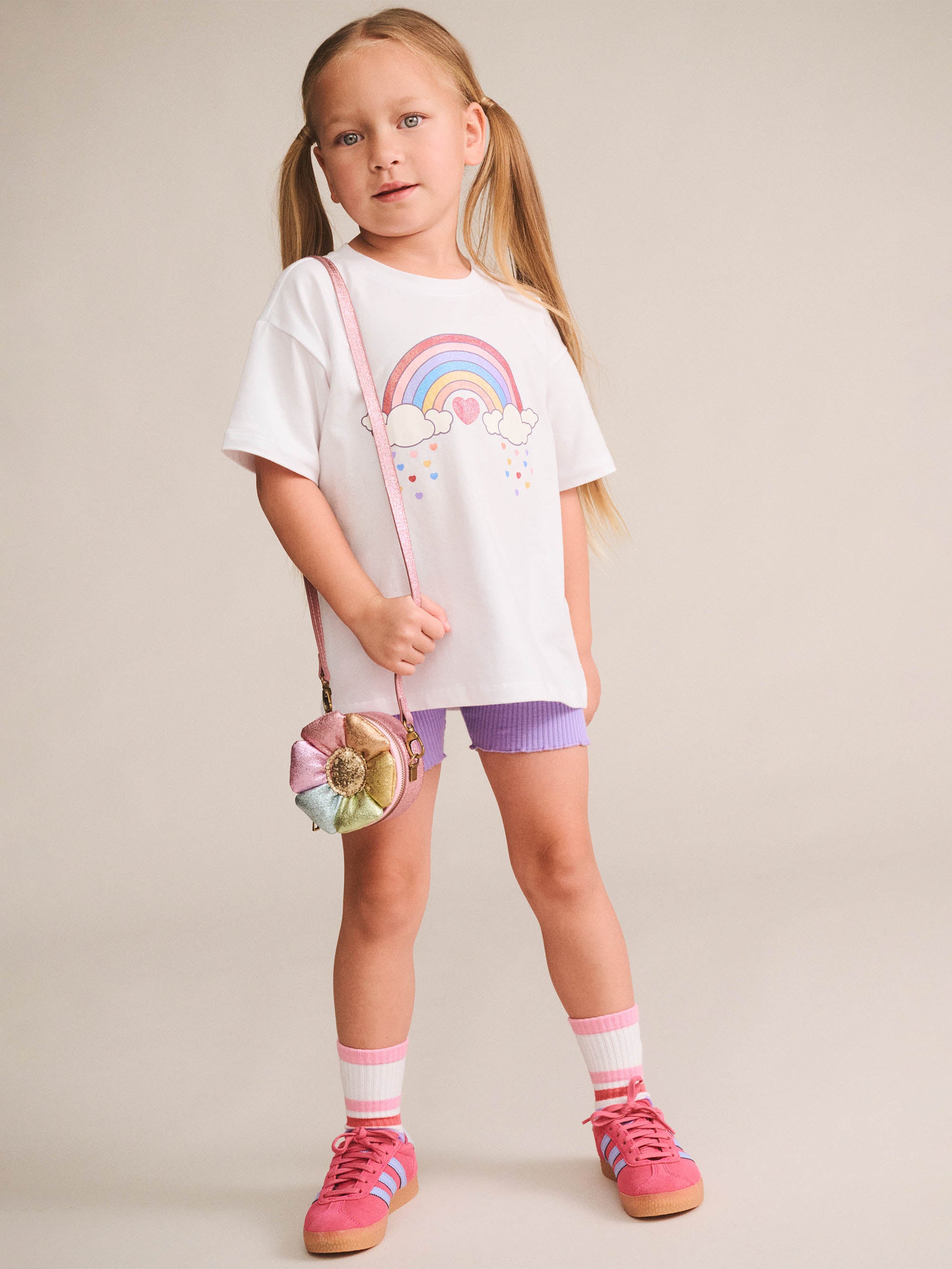 Rainbow Flower Bag