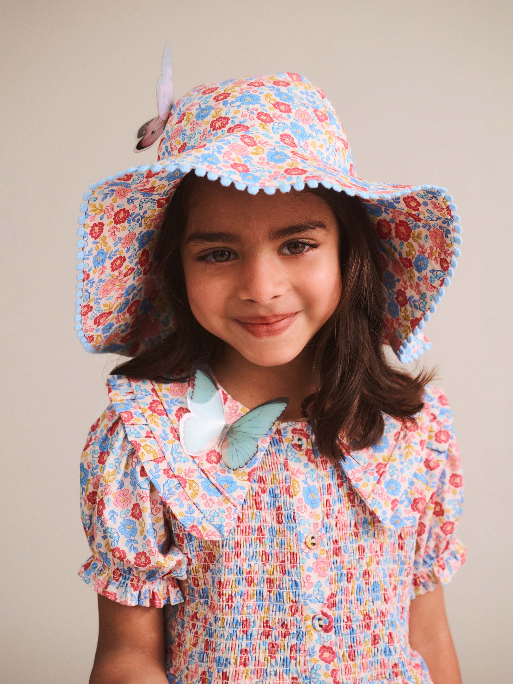 Tropical Floral Sunhat