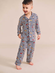 Sleepy Hux Stripe Pj Set