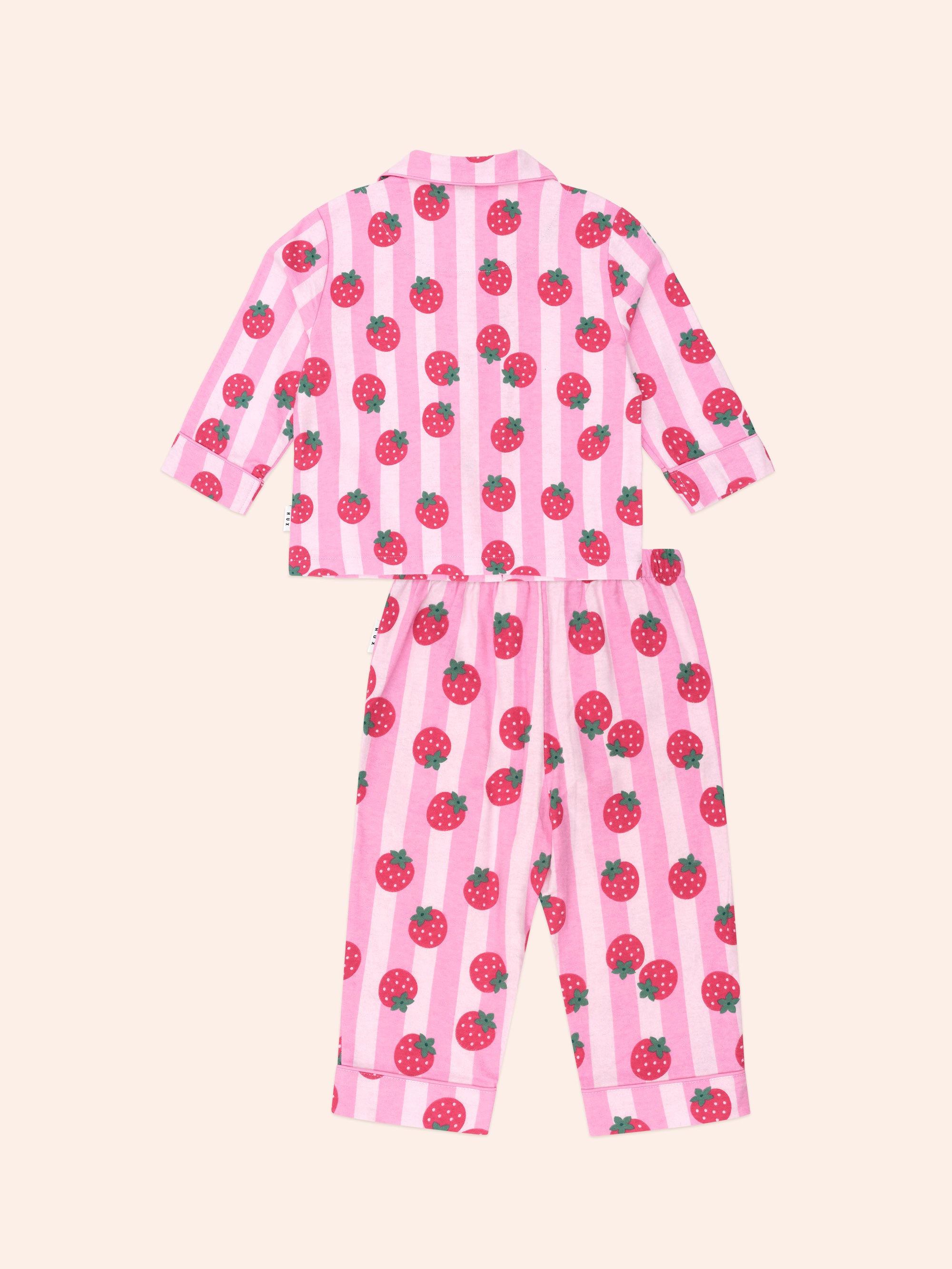 Strawberry Fields Forever Stripe Flannel Pj