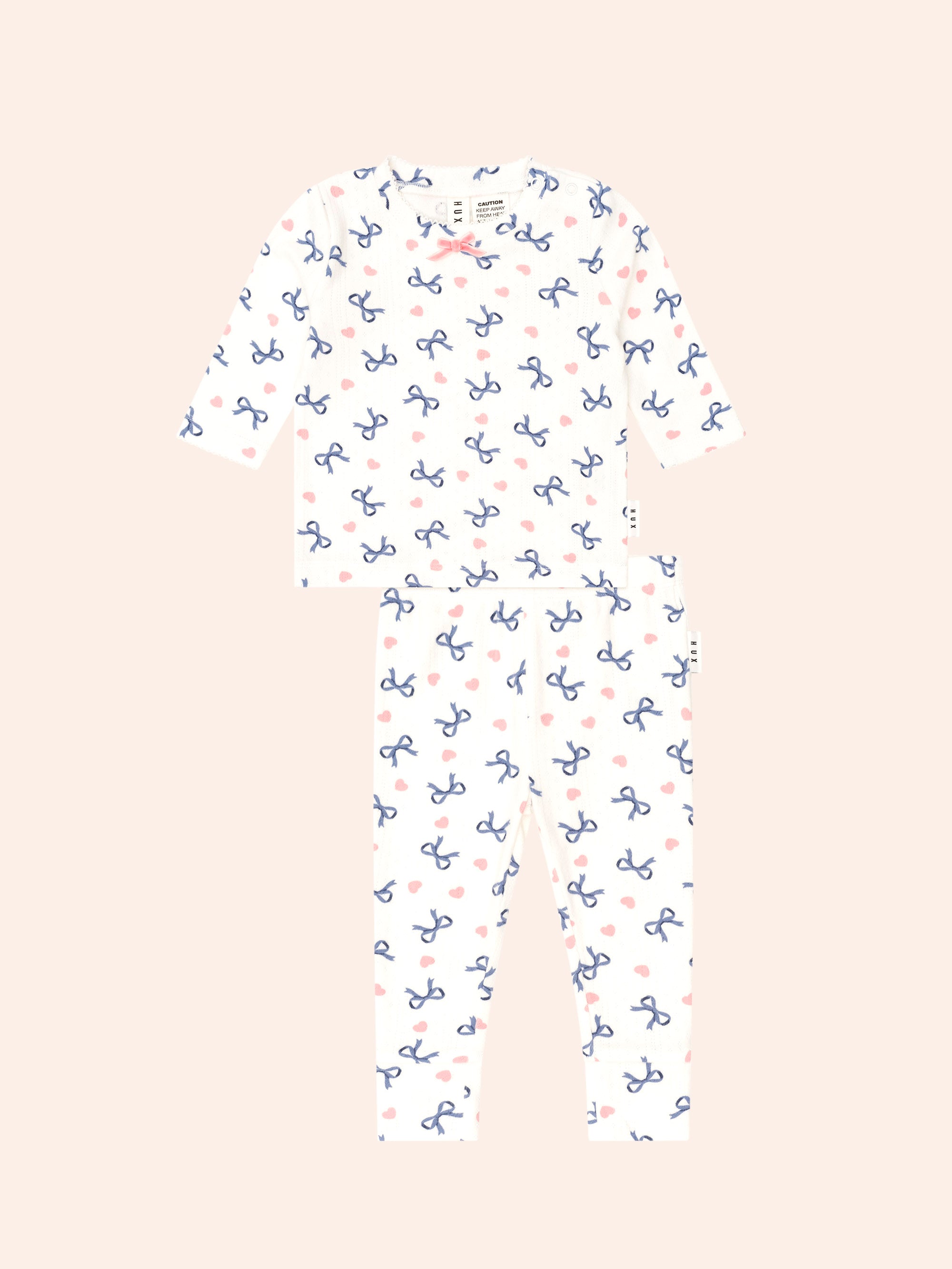 Womens Long Sleeve Pj Set