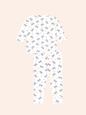 Womens Long Sleeve Pj Set