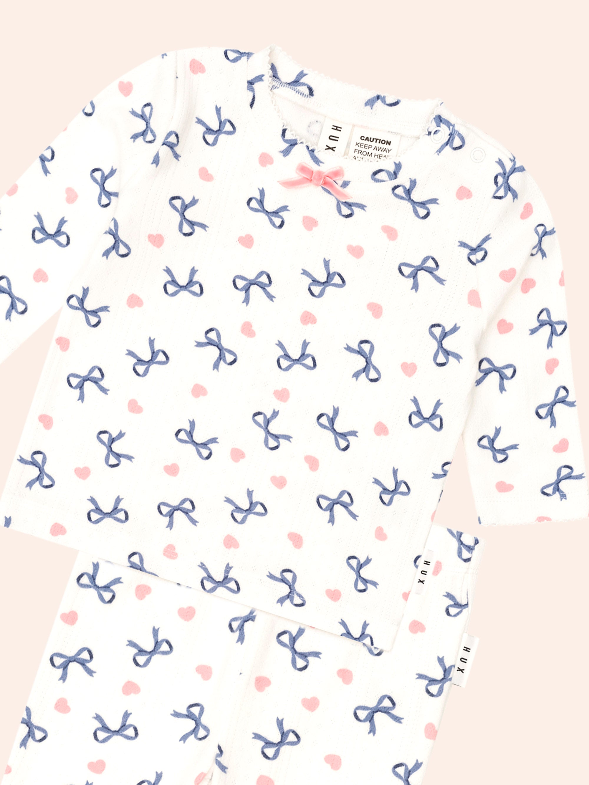 Womens Long Sleeve Pj Set