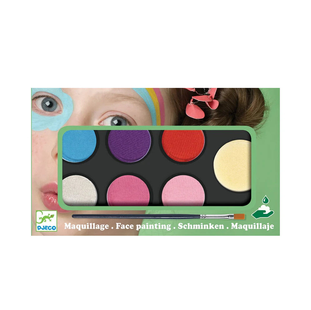 Sweet Body Art Palette 6 Colours