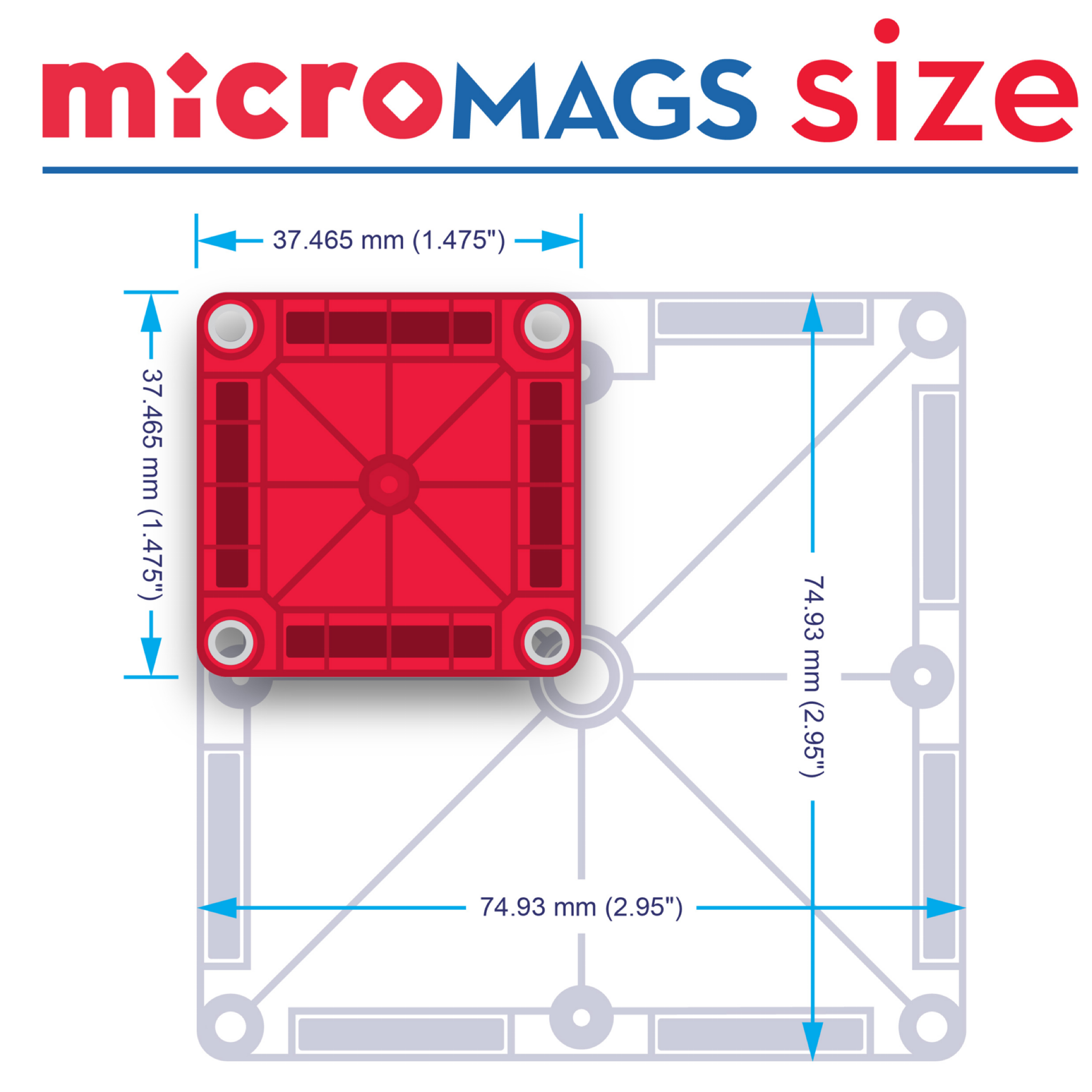 Micro Mags 70 Piece Set