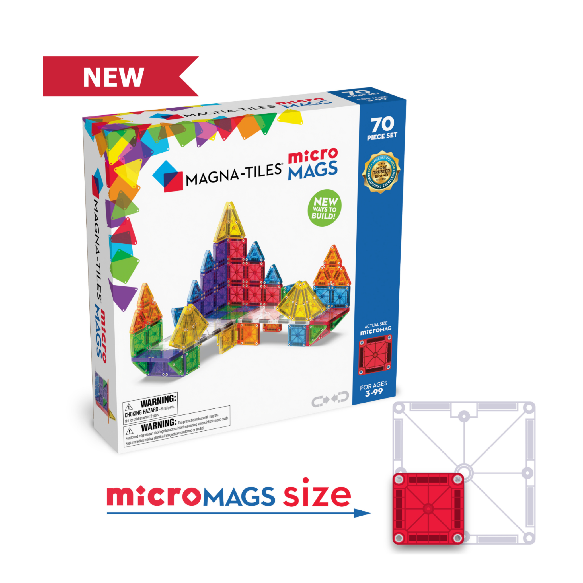 microMAGS - 70 Piece Set