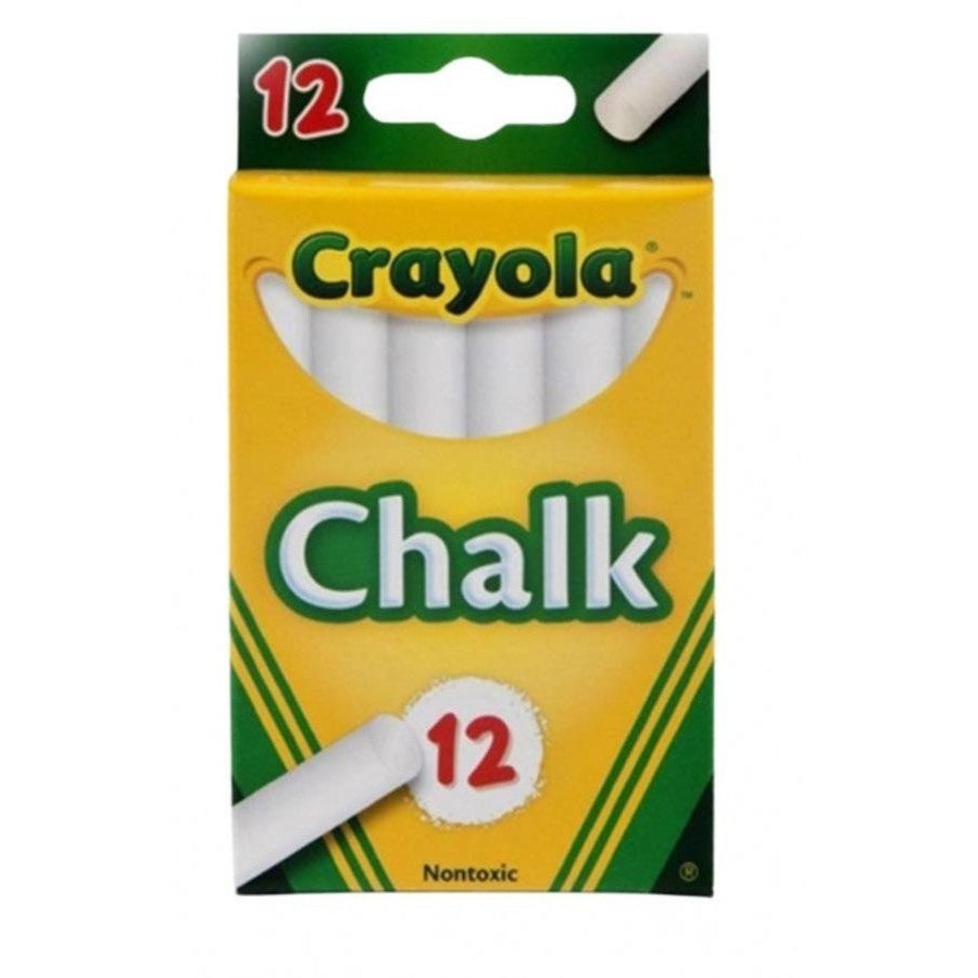 White Chalkboard Chalk - 12 piece