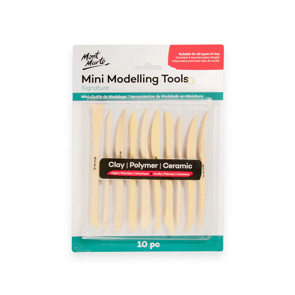 MM Mini Modelling Tools Boxwood 10pc