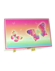 Rainbow Butterfly Medium Musical Jewellery Box