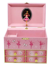Butterfly Ballet Medium Musical Jewellery Box